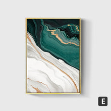 Load image into Gallery viewer, Golden foil lines Abstract
