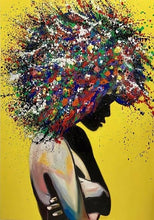 Charger l'image dans la galerie, Fille africaine abstraite
