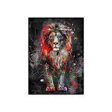 Load image into Gallery viewer, Abstract Colorful Lion
