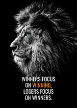 Load image into Gallery viewer, Winners Focus on Winning
